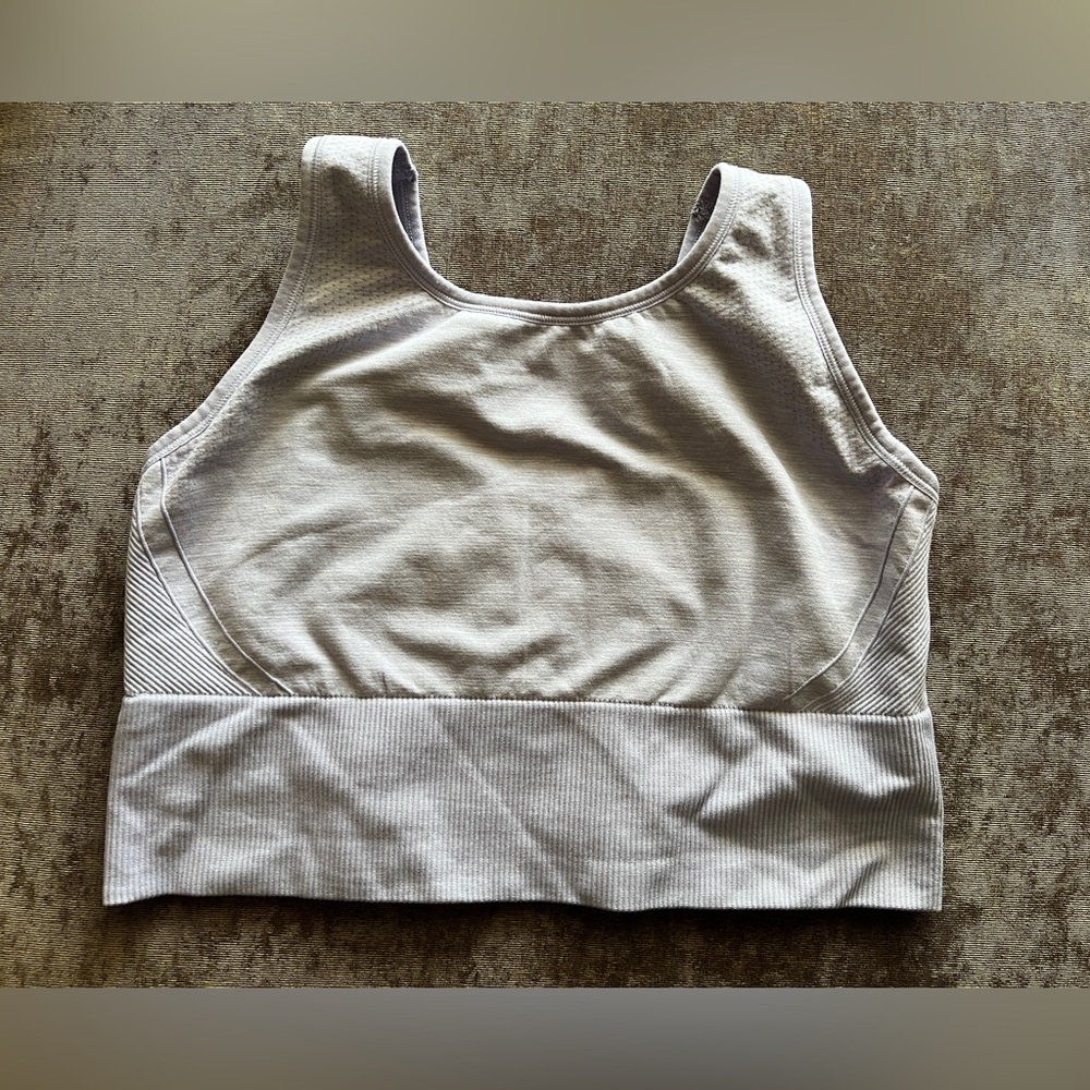 All in Motion Light Purple Longline Sports Bra Size XXL
